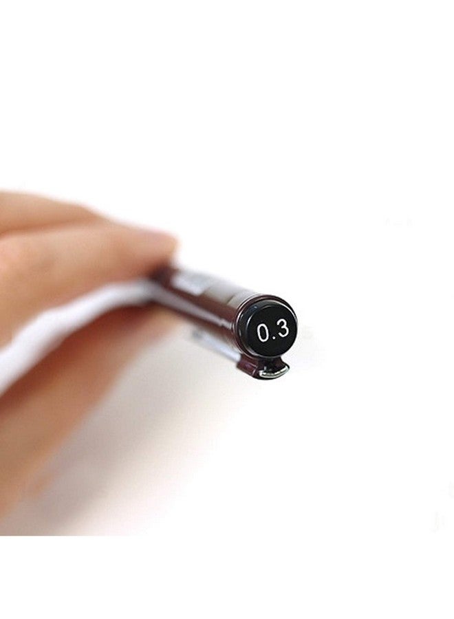 Rotring Tikky Graphic Pigment Liner 0.3mm & 0.5mm Pens - 3 Each With Black Pigmented Ink, Fibre Tip, 6 Pen Set for Art Drawings Mandala Calligraphy Outline Art & Craft - Image 3