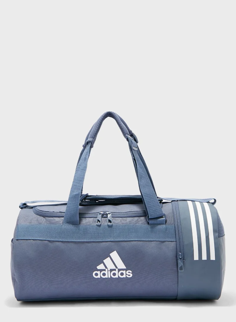 Adidas Convertable 3 Stripe Small Duffel