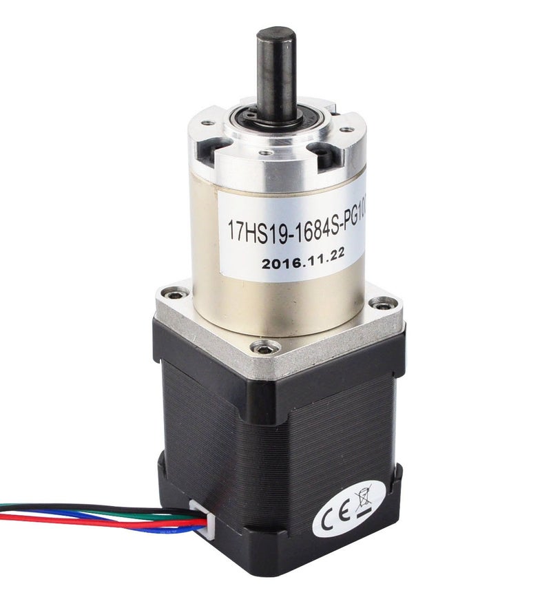 STEPPERONLINE 100:1 Planetary Gearbox Nema 17 Stepper Motor Low Speed High Torque DIY CNC - Image 2