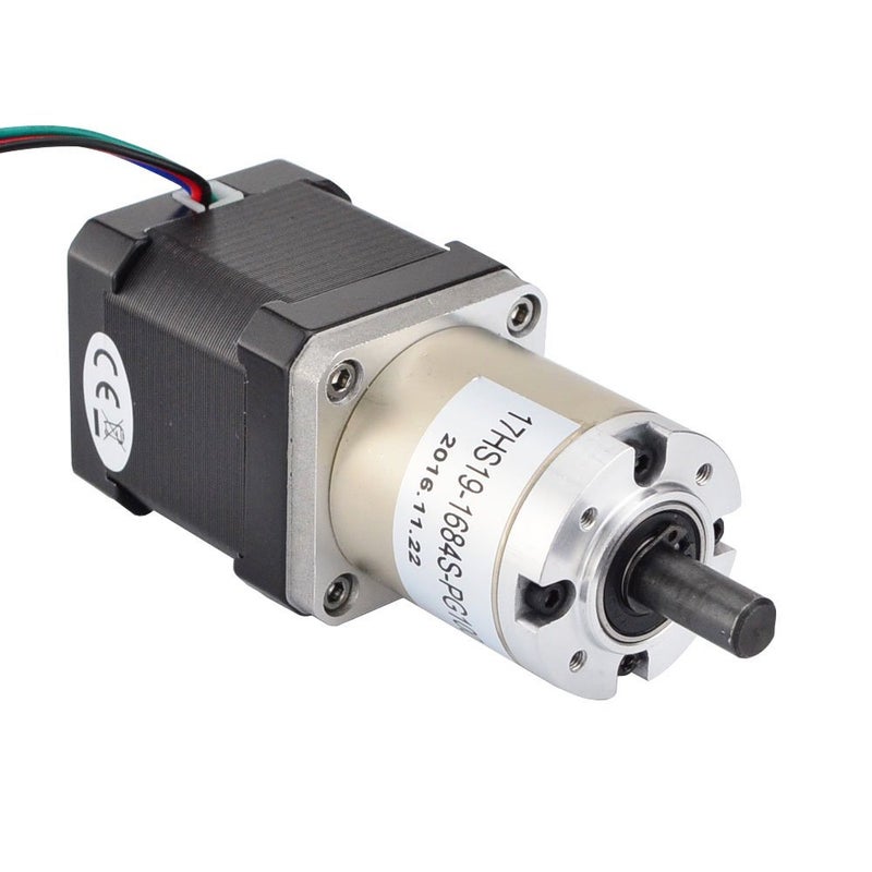 STEPPERONLINE 100:1 Planetary Gearbox Nema 17 Stepper Motor Low Speed High Torque DIY CNC - Image 3