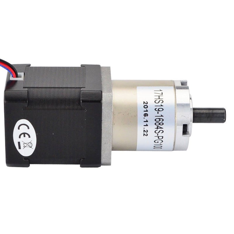 STEPPERONLINE 100:1 Planetary Gearbox Nema 17 Stepper Motor Low Speed High Torque DIY CNC - Image 4