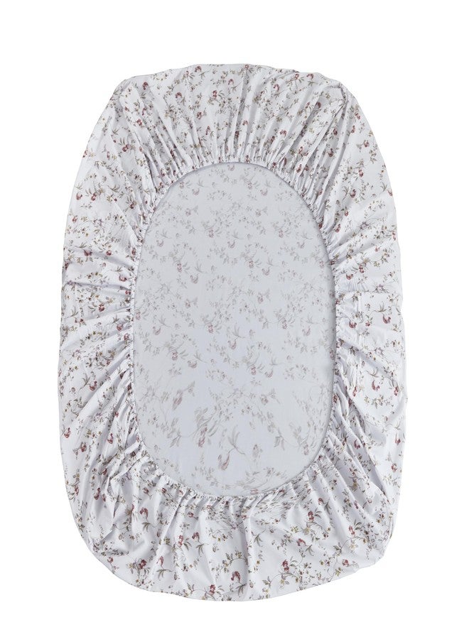 FADFAY Sheets Set Queen Rustic Pink Floral Botanical Bedding Set Luxury 100% Egyptian Cotton Bed Sheet Set Soft Breathable for All Season Bedoom Decor with 17.7 Deep Pocket Fitted Sheet, Queen Size - Image 5