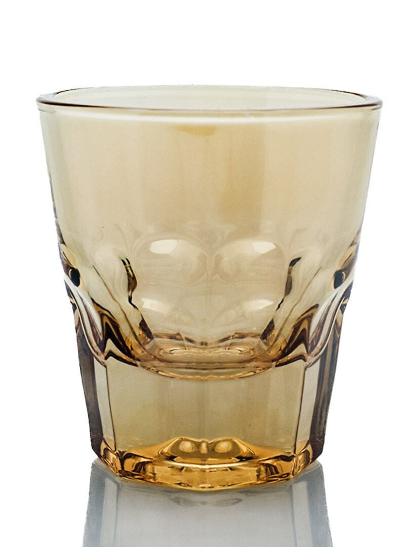 MIBRU Coffee Duratuff Cortado Glass Cup Suitable For Specialty Espresso Shots Modern Drinking Elegant Glasses 133ml Amber  - Image 3