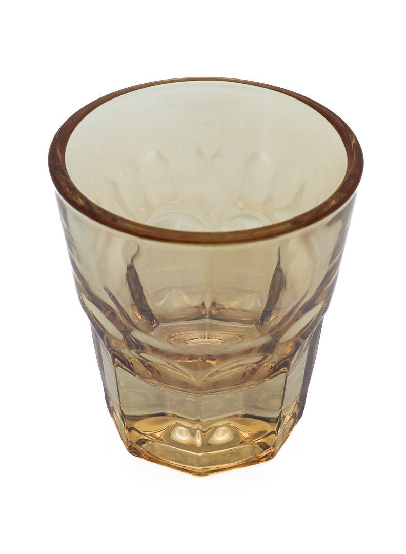 MIBRU Coffee Duratuff Cortado Glass Cup Suitable For Specialty Espresso Shots Modern Drinking Elegant Glasses 133ml Amber  - Image 4
