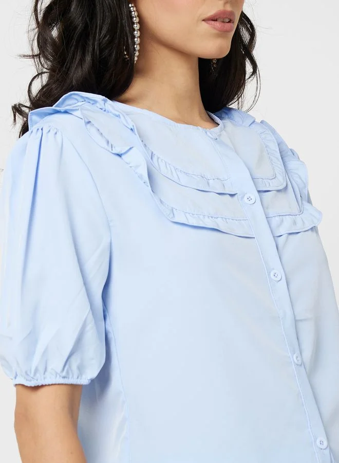 Ginger Puff Sleeve Top