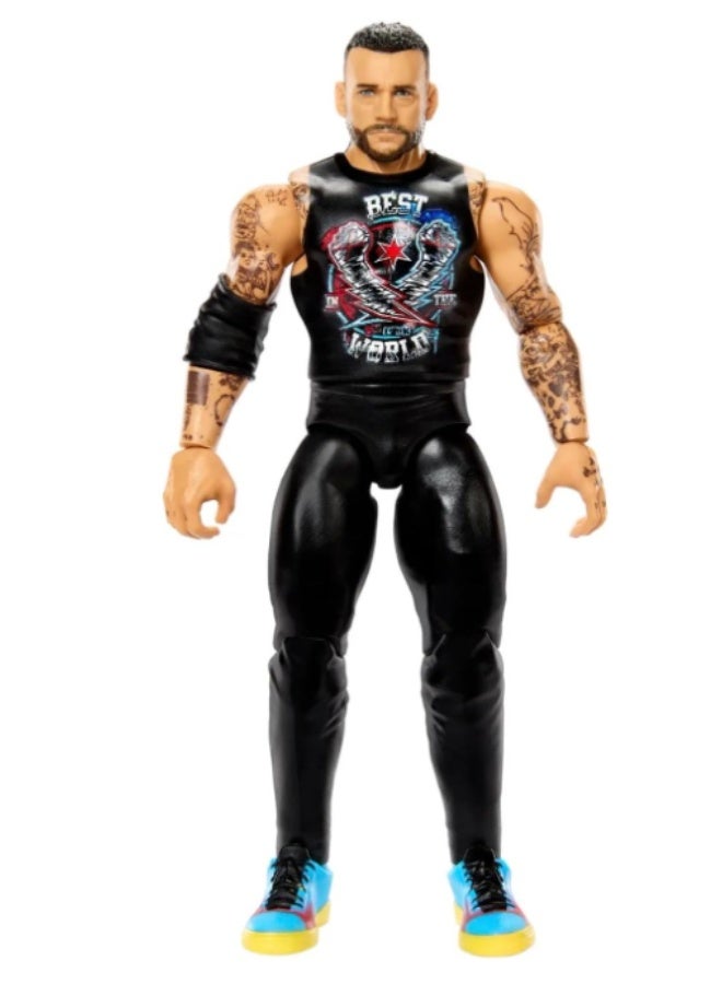 WWE Main Event Series 2026 CM Punk Action Figure - Image 1