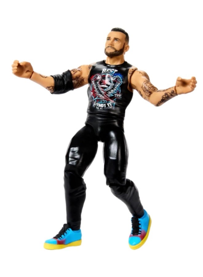 WWE Main Event Series 2026 CM Punk Action Figure - Image 3