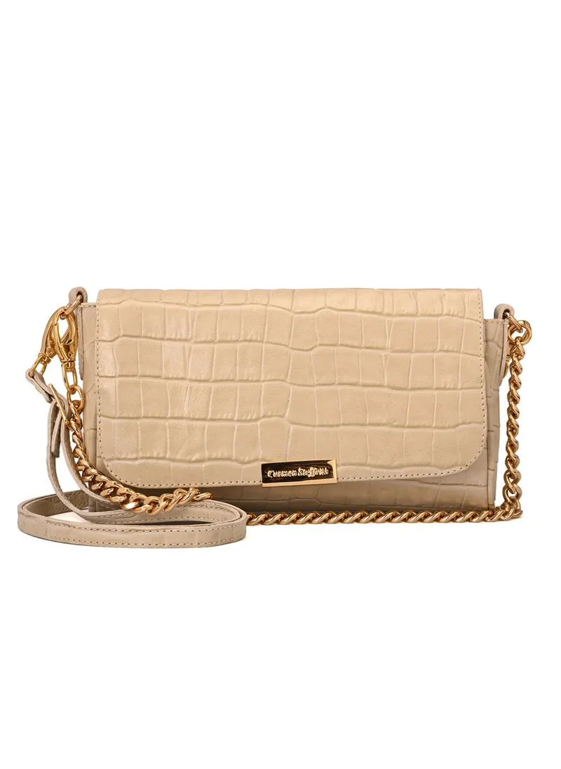 Carmen Steffens Baguette Bag Off-white