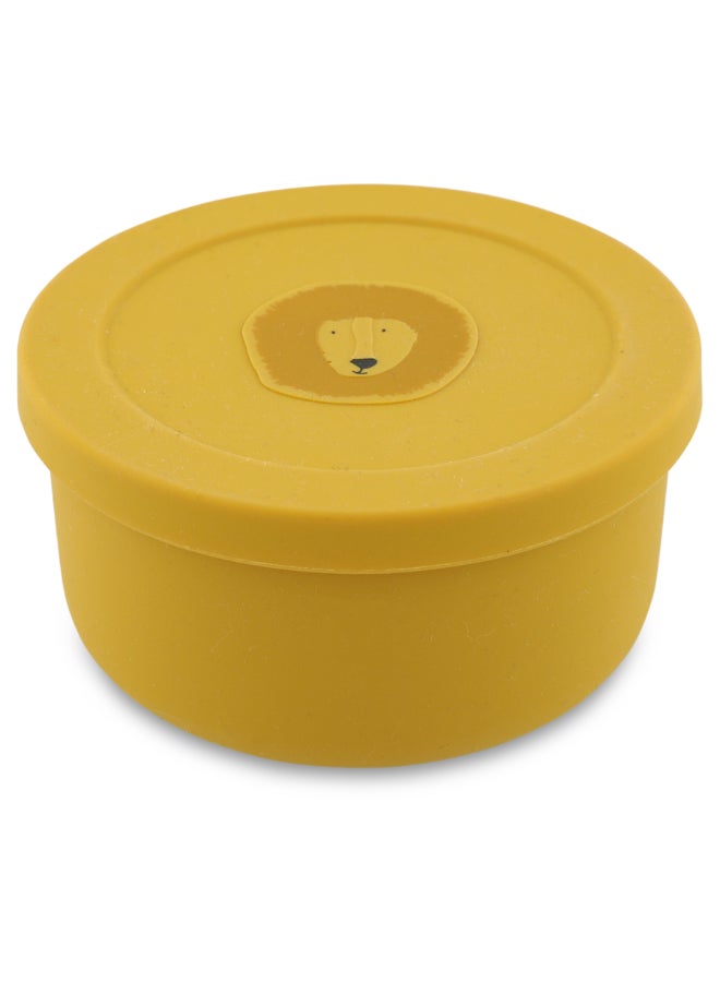 Trixie Silicone Snack Box With Lid - Mr. Lion - Image 1