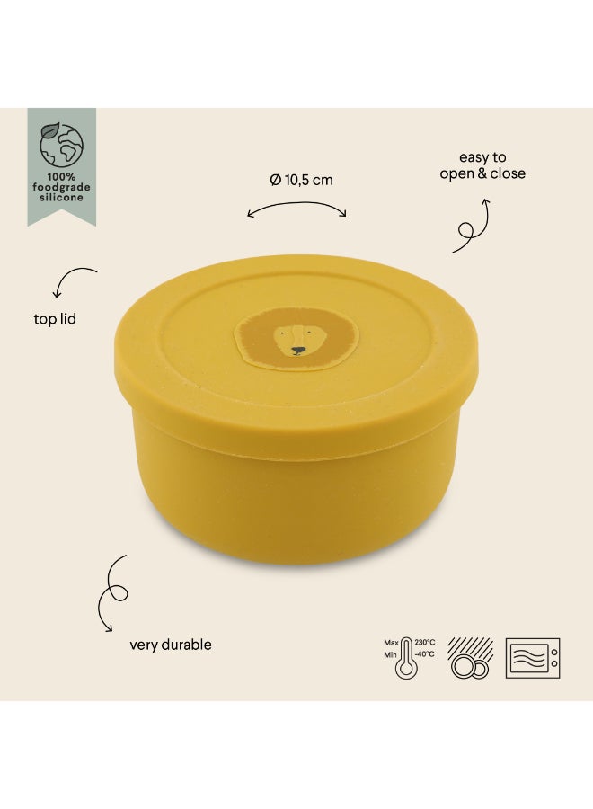 Trixie Silicone Snack Box With Lid - Mr. Lion - Image 4