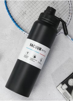 Angmei 1pc Leak-proof Vacuum Flask & , 304 Stainless Steel Space Bottle, Large Capacity For Fitness, Sports, Outdoor, Travel, Car, Drinking Water Cup  - Image 2