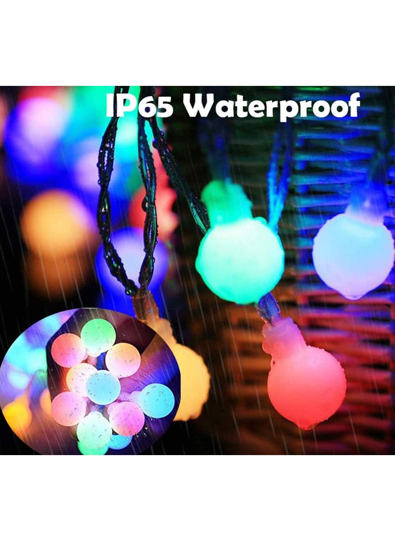 Light Home Solar Powered Rechargeable Adjustable 50 LED 7 Meter Colorful Garden Balcony Terrace Lighting Lamp  - Image 2