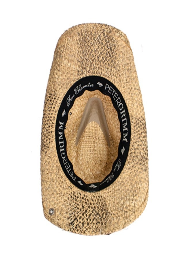 Peter Grimm Drifter Hats, Woven Straw Hat Unisex, Cowboy & Cowgirl (Black, Maverick) - Image 4
