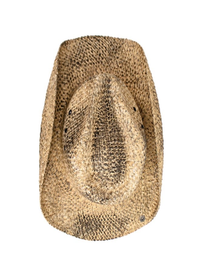 Peter Grimm Drifter Hats, Woven Straw Hat Unisex, Cowboy & Cowgirl (Black, Maverick) - Image 2