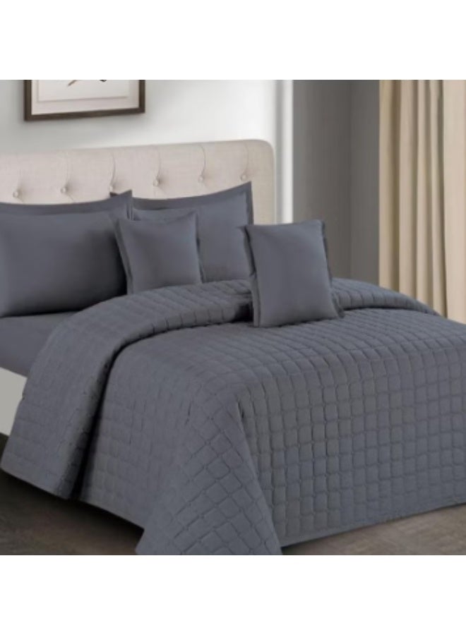 6-piece compressed plain bed sheet set – premium quality and elegant colors - Image 2