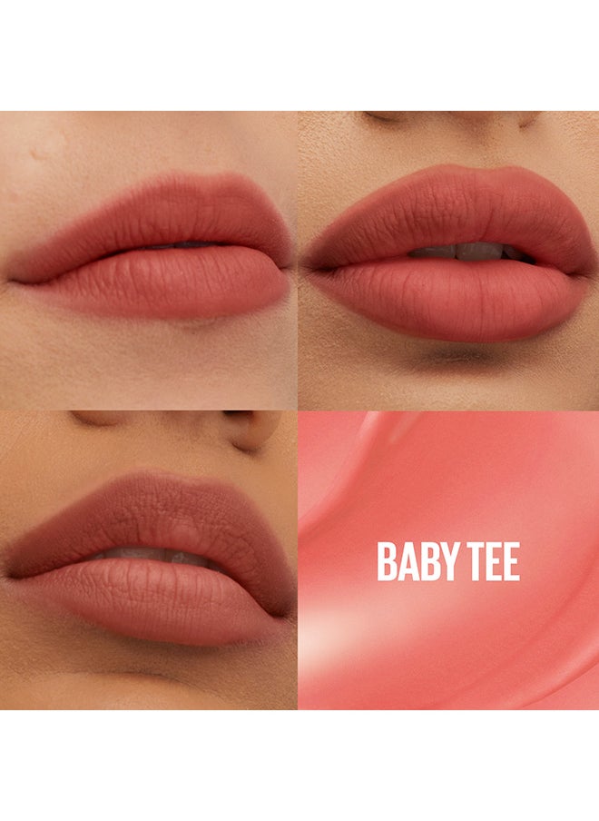MAYBELLINE NEW YORK Super Stay Teddy Tint Plushwear And Transferproof 25 Baby Tee  - Image 4