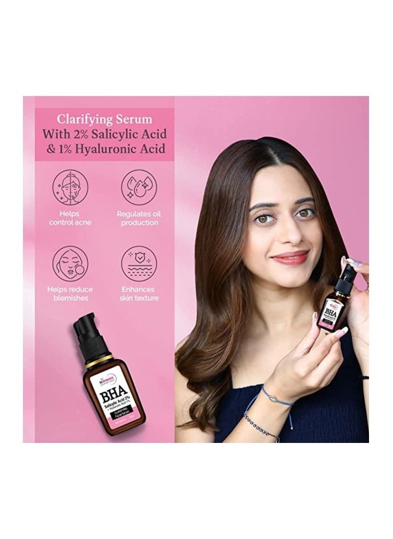 StBotanica - St.Botanica Bha Salicylic Acid 2% + Hyaluronic Acid 1% Skin Clarifying Face Serum - Image 1
