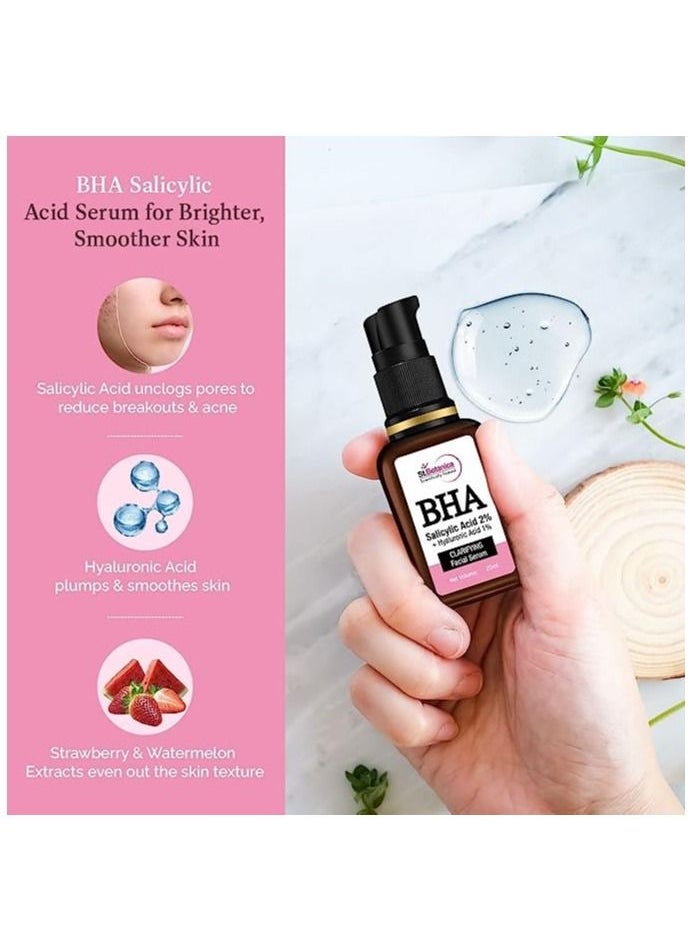 StBotanica - St.Botanica Bha Salicylic Acid 2% + Hyaluronic Acid 1% Skin Clarifying Face Serum - Image 1
