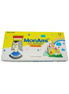 Monami Crayons 12 Colors  - Image 2