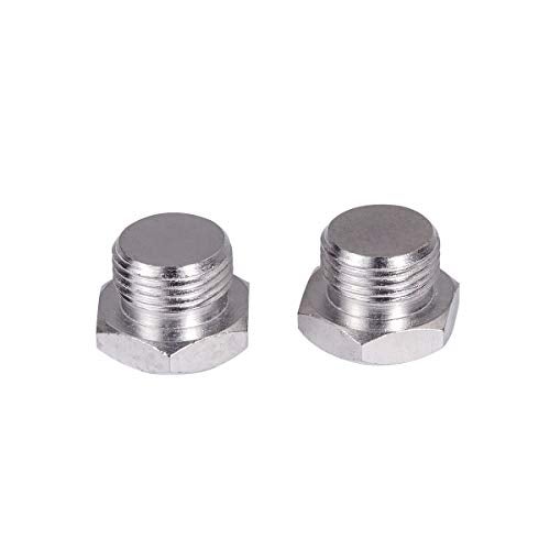 CELOMT 2pcs 18mm M18X1.5 O2 Port Plug Bung - Image 2