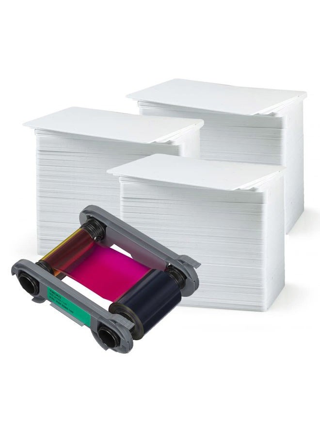 Bodno Evolis Primacy 2 R5F208A100 Color Ribbon - YMCKO - 300 Prints - Image 2