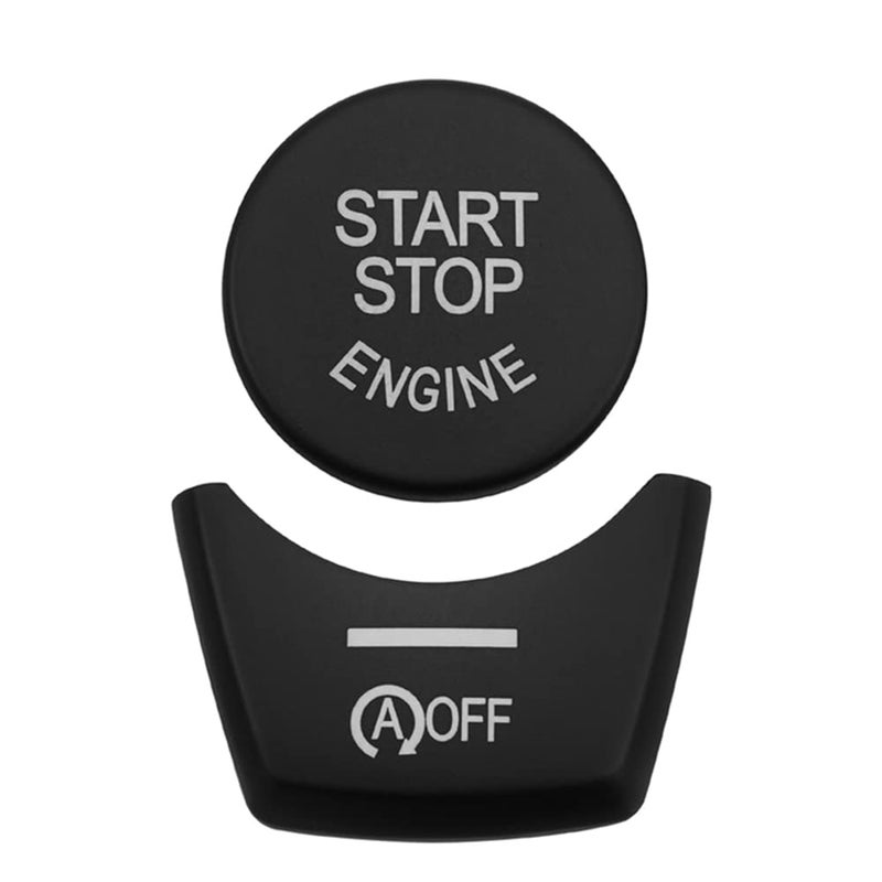 CYCDIY Black Start Stop Engine Switch Button Trim Cover Compatible with 5 6 7 Series F10 F07 F12 F01(Model C) - Image 5