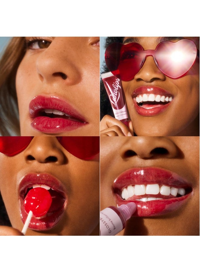 Lanolips Glossybalm - Ultra Hydrating Tinted Lip Gloss For Dry, Chapped, Cracked Lips - Flavored Natural Lanolin Lip Balm With Lanolin Oil, Vitamin E & Mica For Lip Care & Shine - Berry (12.5G/0.44Oz) - Image 2