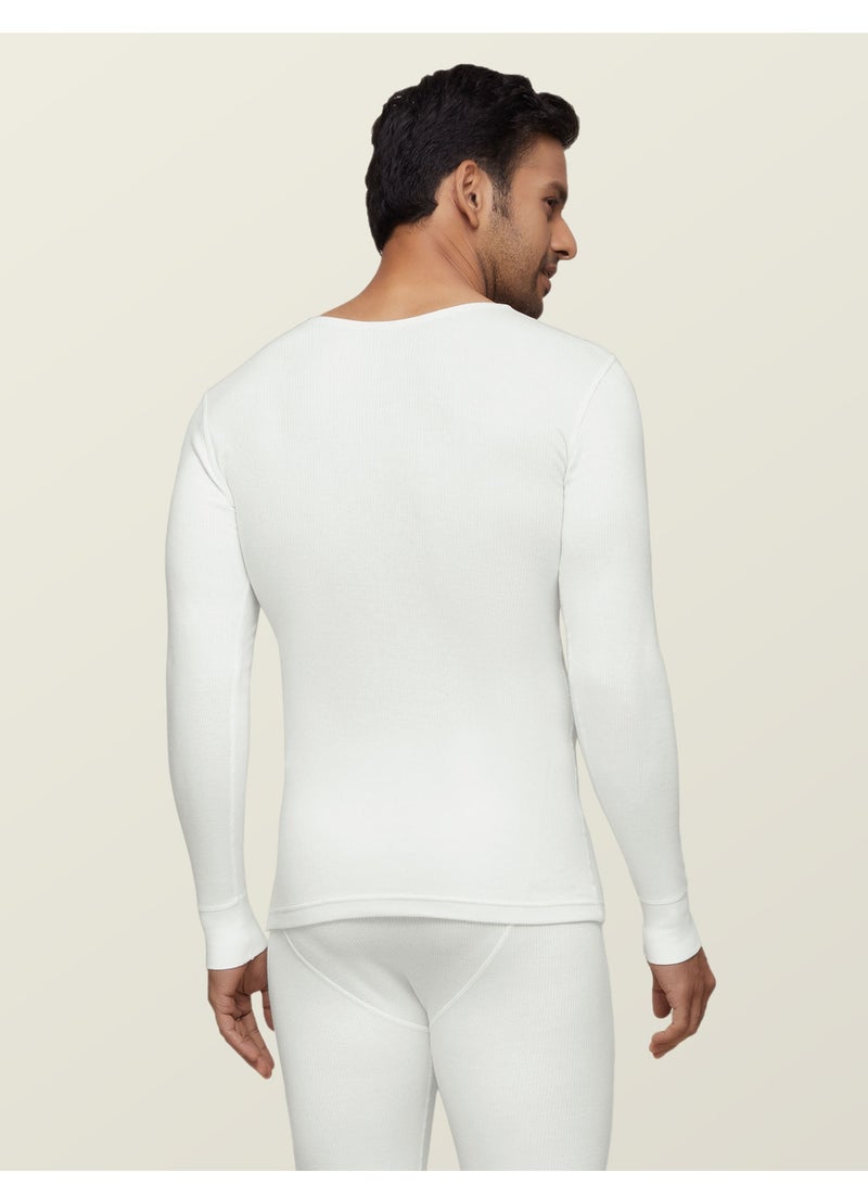 XYXX IntelliHeat Cotton Rich Long Sleeve Ultra Soft Thermal Top Underwear for Men (only Top) - Image 2