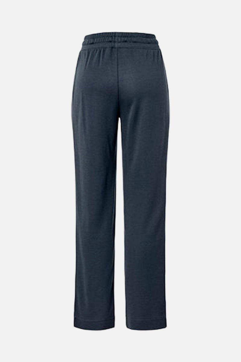 Tchibo Women Plain Drawstring Pajama, Navy - Image 3