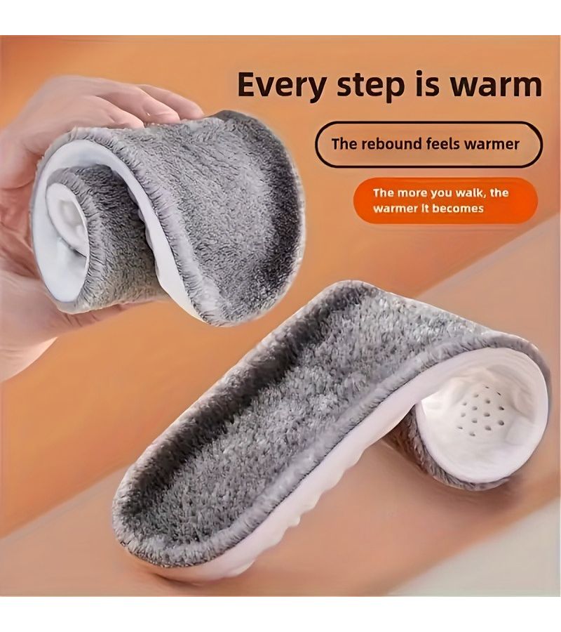 10 Pcs Winter Warm Plush Insoles for Women Men Thicken Thermal Shoe Pad Sports Inserts Snow Boots EU43 44 Size Cold Climate - Image 4
