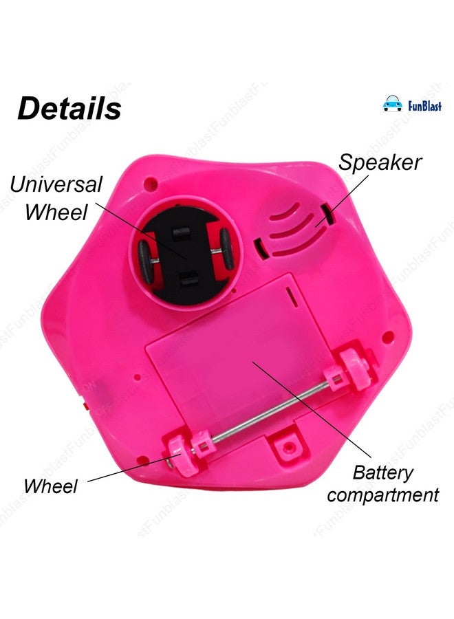 FunBlast Dancing Doll Toy for Kids - 360 Degree Rotation with Universal Wheel, Musical Doll Toy for Kids with 3D Flashing Lights for 3+ Year Old Kids, Boys, Girls (Multicolor) - Image 3