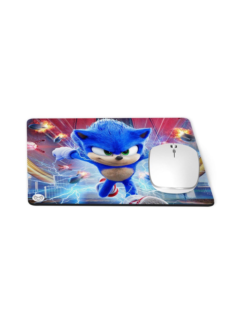 Reeman Design Mouse pad with Sonic design print 