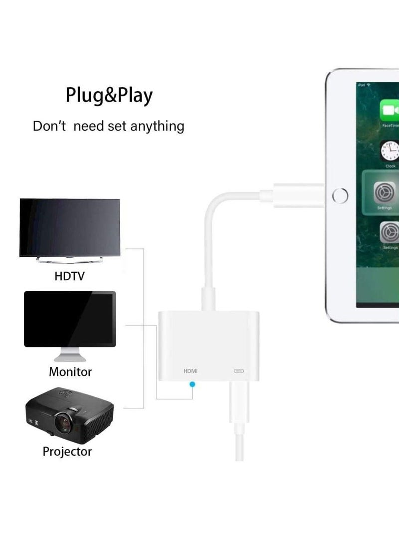 Yuwell - Digital AV HDMI Adapter iPhone Lightning to HDMI Connector - Image 1