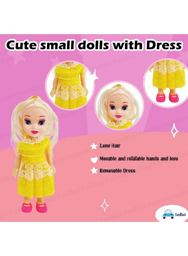 FunBlast Dolls for Girls - Doll with Scooter Toy for Girls, Realistic Doll Toy for Kids, Dolls for 3+ Years Girls, Toys for Girls (Random Color) - Image 4