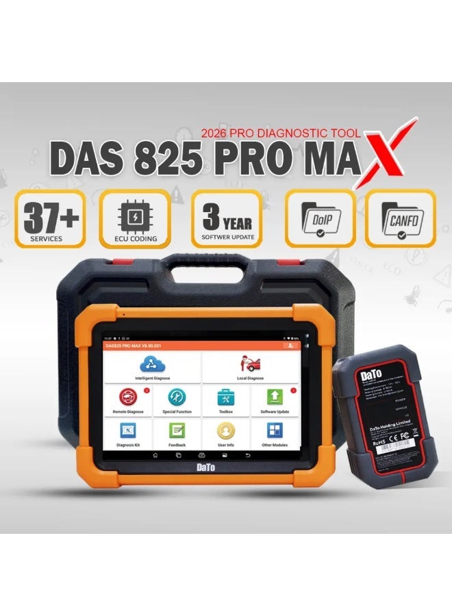 DATO DAS825 PRO MAX Diagnostic Scanner for Garages & Workshops - Image 2