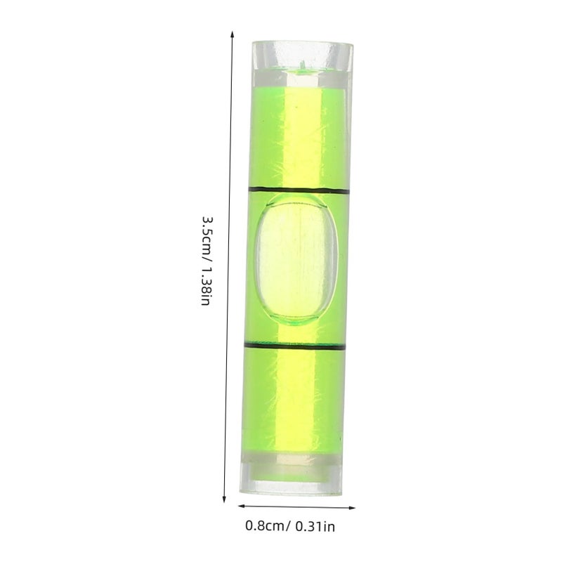Mini Cylindrical Bubble Level 50pcs High Precision Spirit Level Tool for Installation and Alignment - Image 3