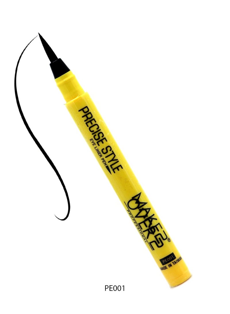 ميك اوفر22 قلم كحل سائل لتحديد العين الدقيق المقاوم للماء - Image 1