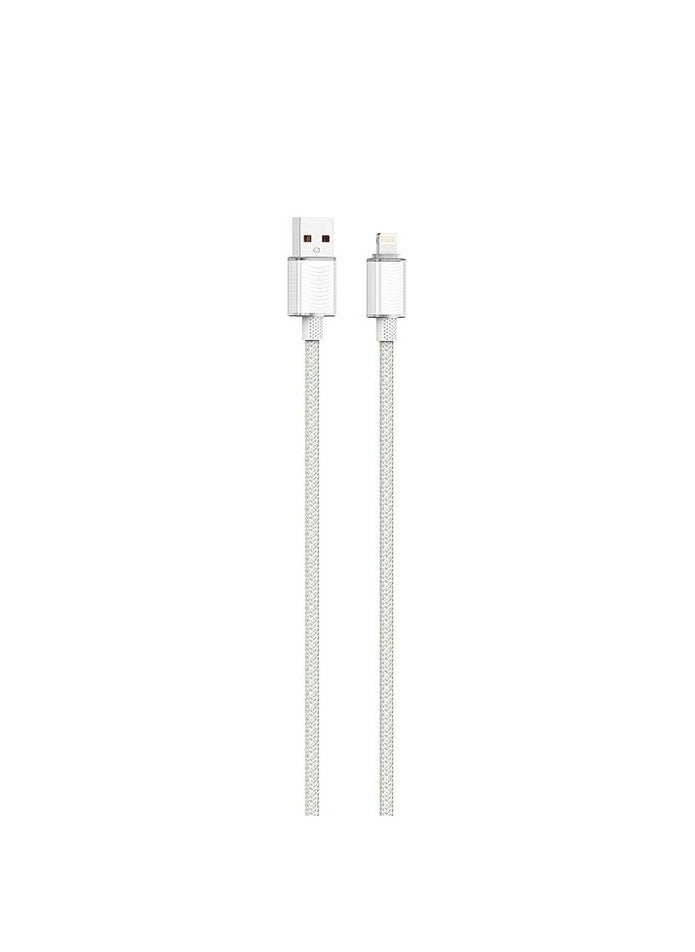 Vidvie - Vidvie CABLE VIDVIE CB4024i USB/IPHONE 1.2M WHITE - Image 1