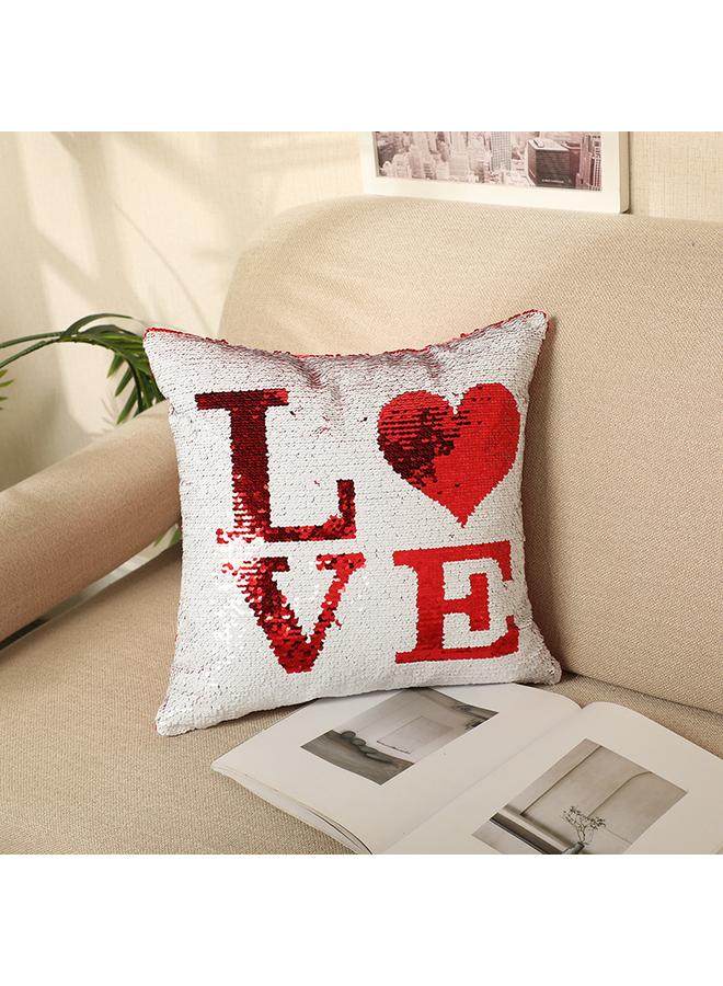 Bluejw American Country Christmas Sequin Pillow Case Single-sided European And American Car Sofa Pillow Case Creative Pillow Case - Image 5