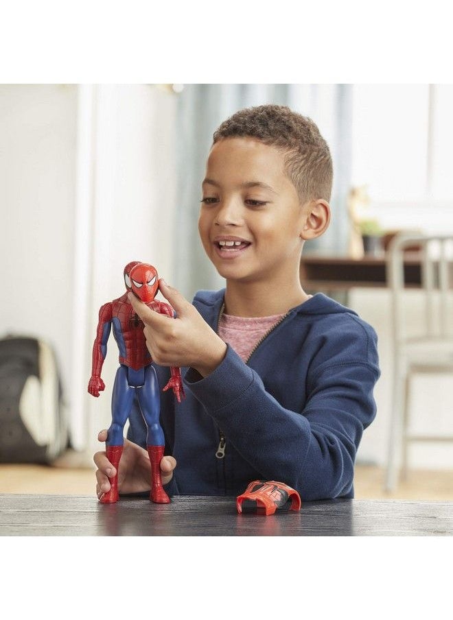 Spider-Man - Marvel Titan Hero Series Blast Gear Action Figure Toy With Blaster 2 Projectiles And 3 Armor Accessories For Kids Ages 4 And Up - Image 1