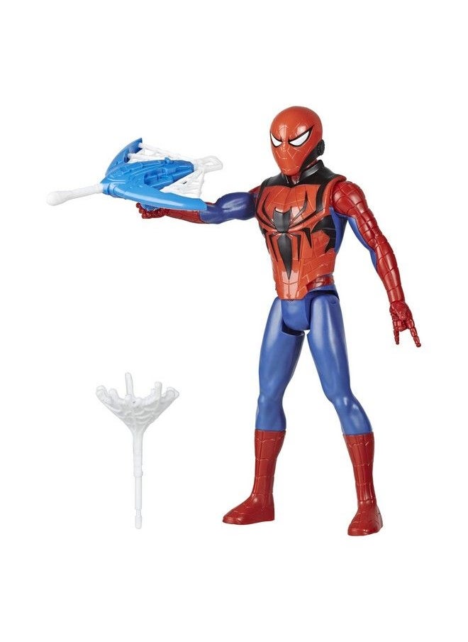 Spider-Man - Marvel Titan Hero Series Blast Gear Action Figure Toy With Blaster 2 Projectiles And 3 Armor Accessories For Kids Ages 4 And Up - Image 1
