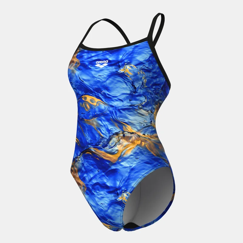arena Women's Allover Print One-Piece Swimsuit