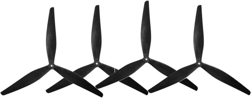 Propeller 2Pairs, Compatible With HQProp, 15X7X3 1570 CW CCW Black-Glass Fiber Reinforced Nylon For 15 Inch RC Drone Model(2pair 15X10) - Image 5