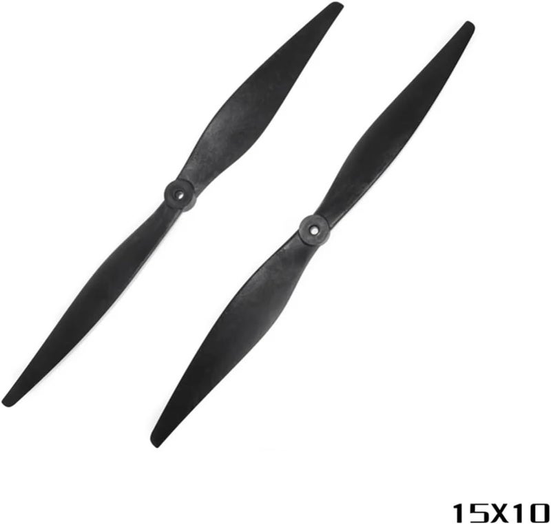 Propeller 2Pairs, Compatible With HQProp, 15X7X3 1570 CW CCW Black-Glass Fiber Reinforced Nylon For 15 Inch RC Drone Model(2pair 15X10) - Image 4
