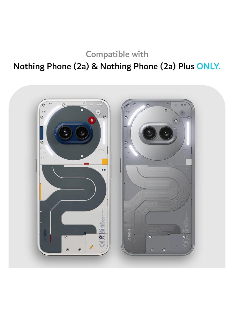 TIGER Silky Touch Liquid Silicone Case for Nothing Phone 2a / 2a Plus (6.7 Inch) – Shockproof, Anti-Scratch Protective Cover – Soft, Slim, and Grip-Friendly – Full Body Protection for Nothing Phone 2a / 2a Plus  	Black - Image 2