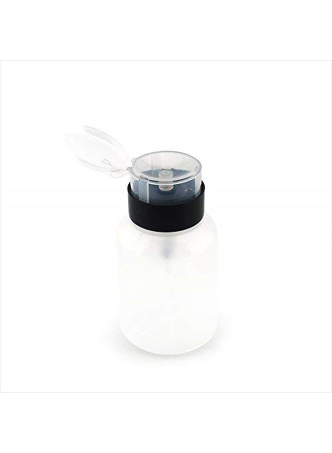 KADS Nail Polish Remover Pump Bottle Lockable Plastic Cap Nail Pump Bottle Alcohol Press Pumping Dispenser Bottle - Image 3