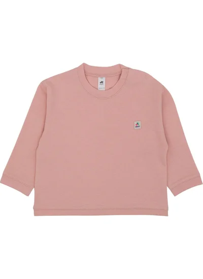 Jrmori Basic Sweatshirt with Snap on Shoulders