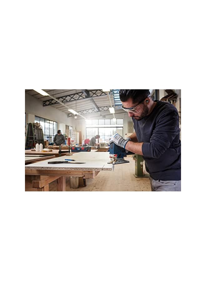 BOSCH Jigsaw Blade 10 Piece Mixed Set Perfect For Cutting Through High Strength Steels Woods Plastics Use With Jigsaws With T Shank Clamping Systems - Image 2