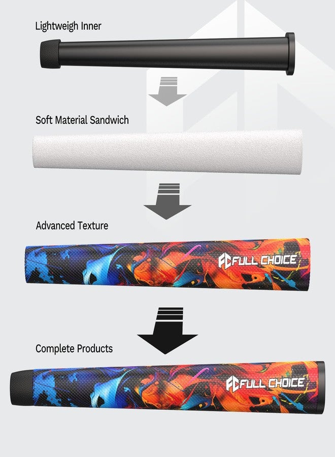 Full Choice Pistol Putter Grips | Fashion Design | Concise Multi Color | PU Material Lightweight Portable Soft | for Mens Women and Juniors | High Feedback | Non-Slip - Image 3