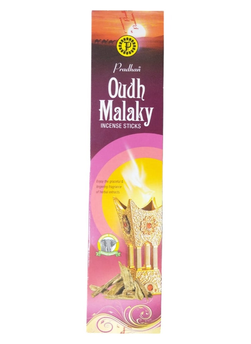 PRADHAN - Oudh Malaky Incense Sticks - 14 Sticks - Image 1